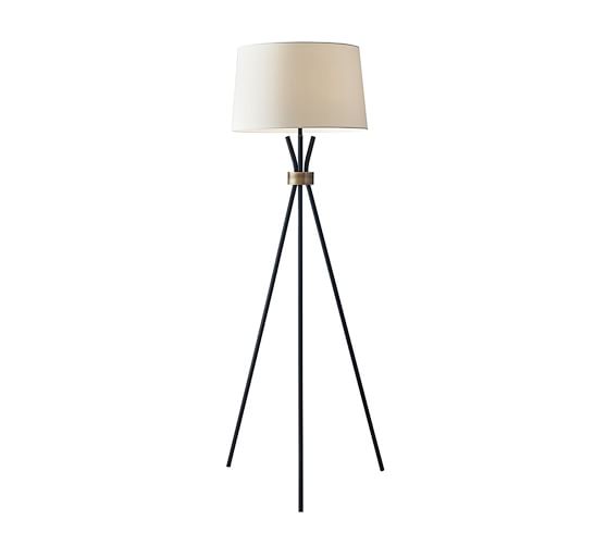 pottery barn tripod floor lamps