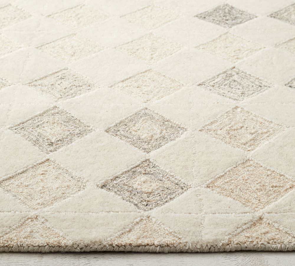 Lin HandTufted Wool Rug Pottery Barn