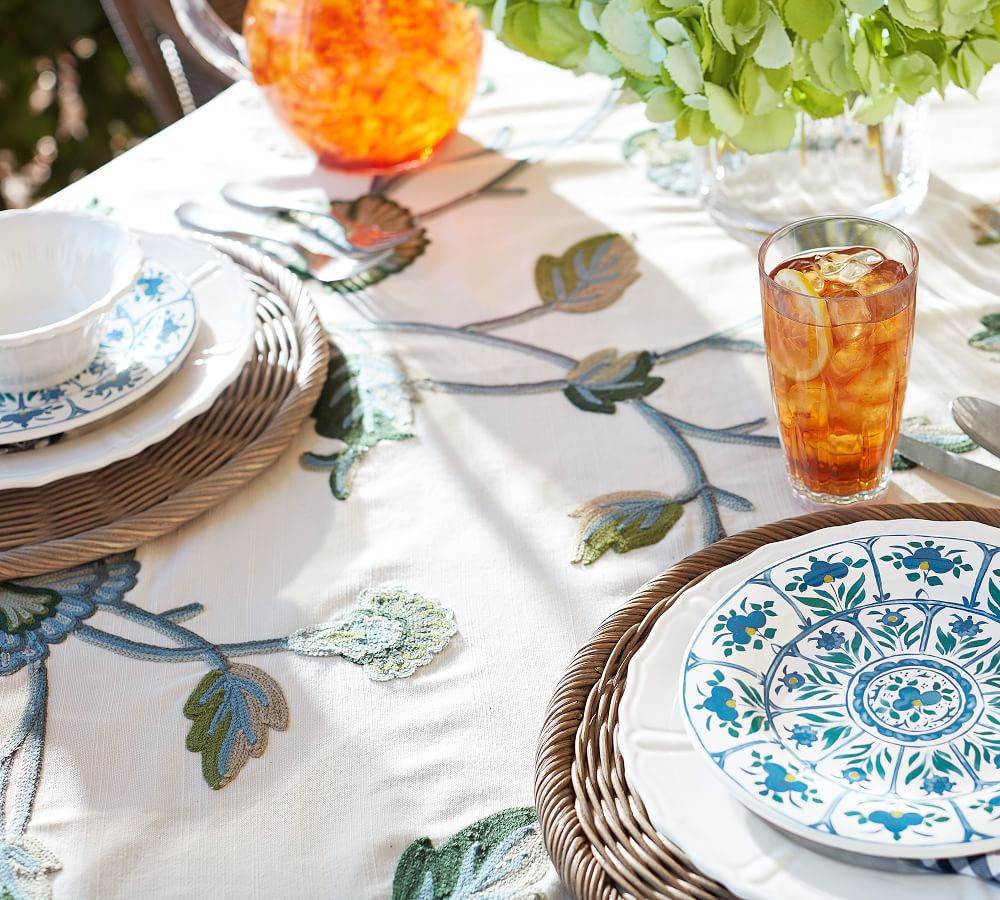 Anese Tablethrow Green Pottery Barn