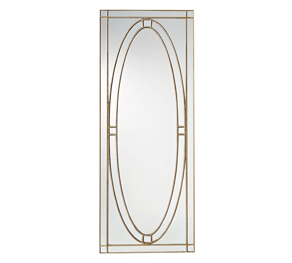 Farrah Floor Mirror 72 x 53" Pottery Barn