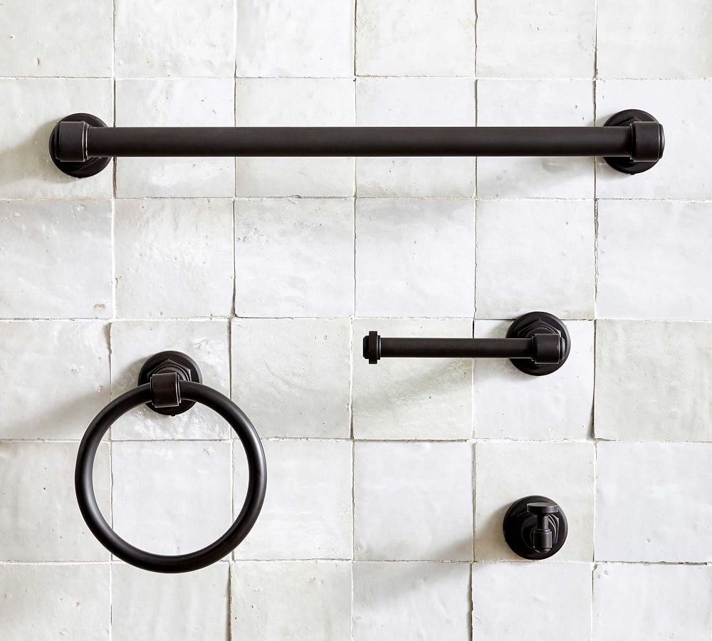 Tilden Bathroom Hardware Pottery Barn
