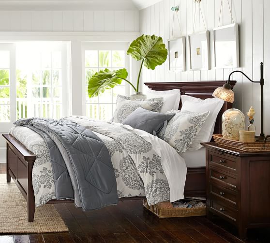 pottery barn silk duvet