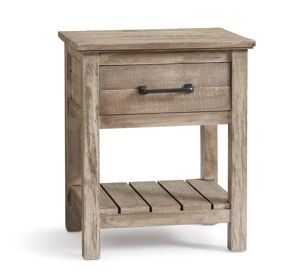 Paulsen Reclaimed Wood Nightstand Pottery Barn