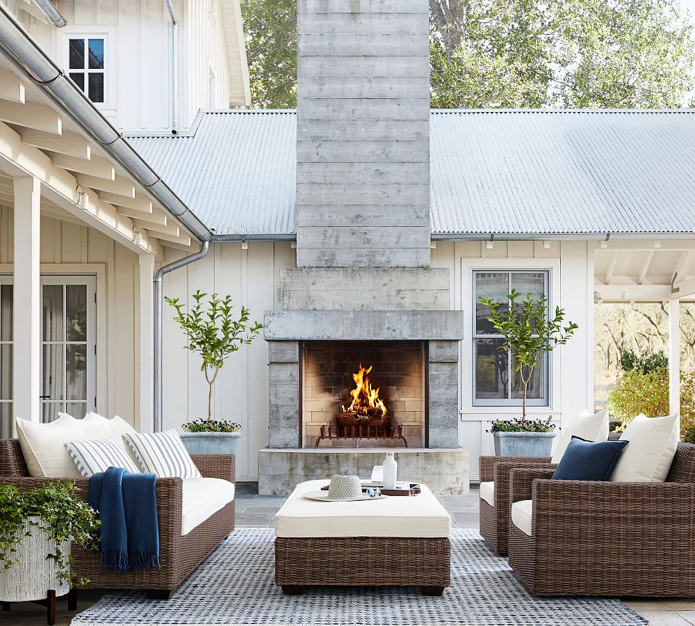 Oden EcoFriendly Indoor/Outdoor Rug Pottery Barn