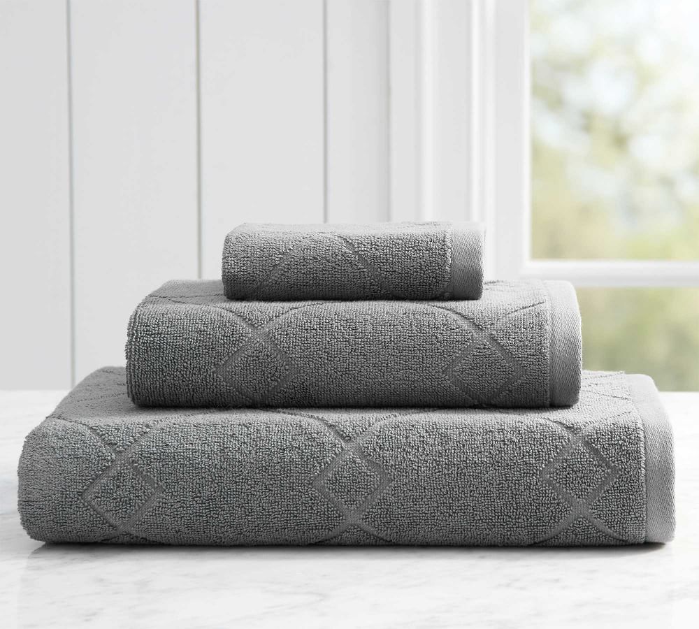Easy Care Solid Bath Towel | Pottery Barn