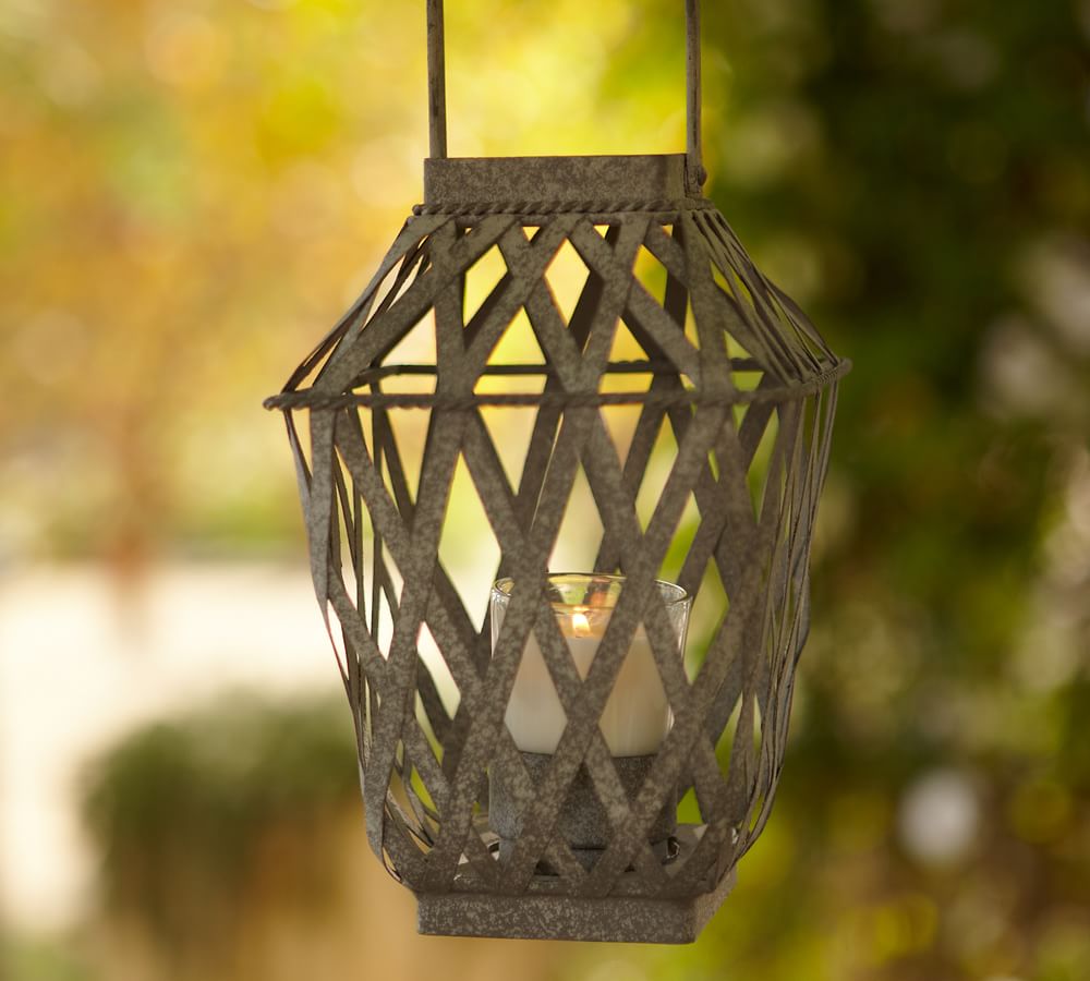 Lattice Lantern Pottery Barn