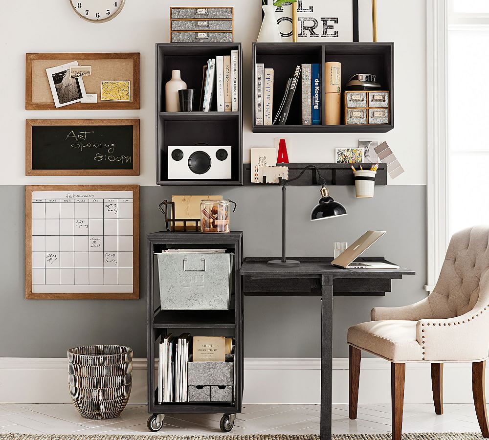 pottery barn home office organizer