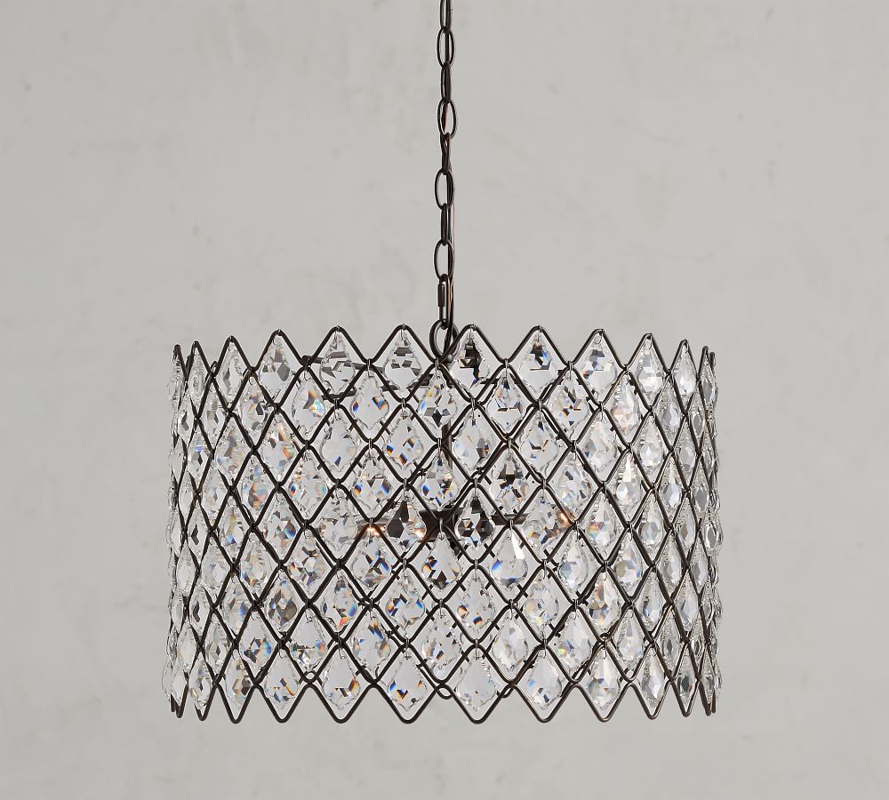 Arden Crystal Chandelier Pottery Barn