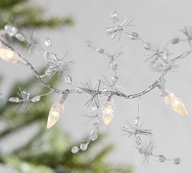 christmas lights with crystals