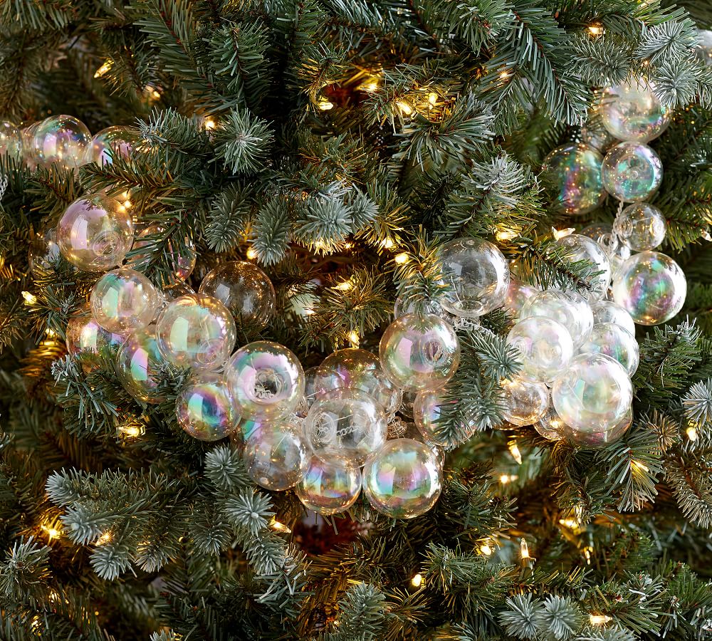 Opal Bubble Garland Pottery Barn