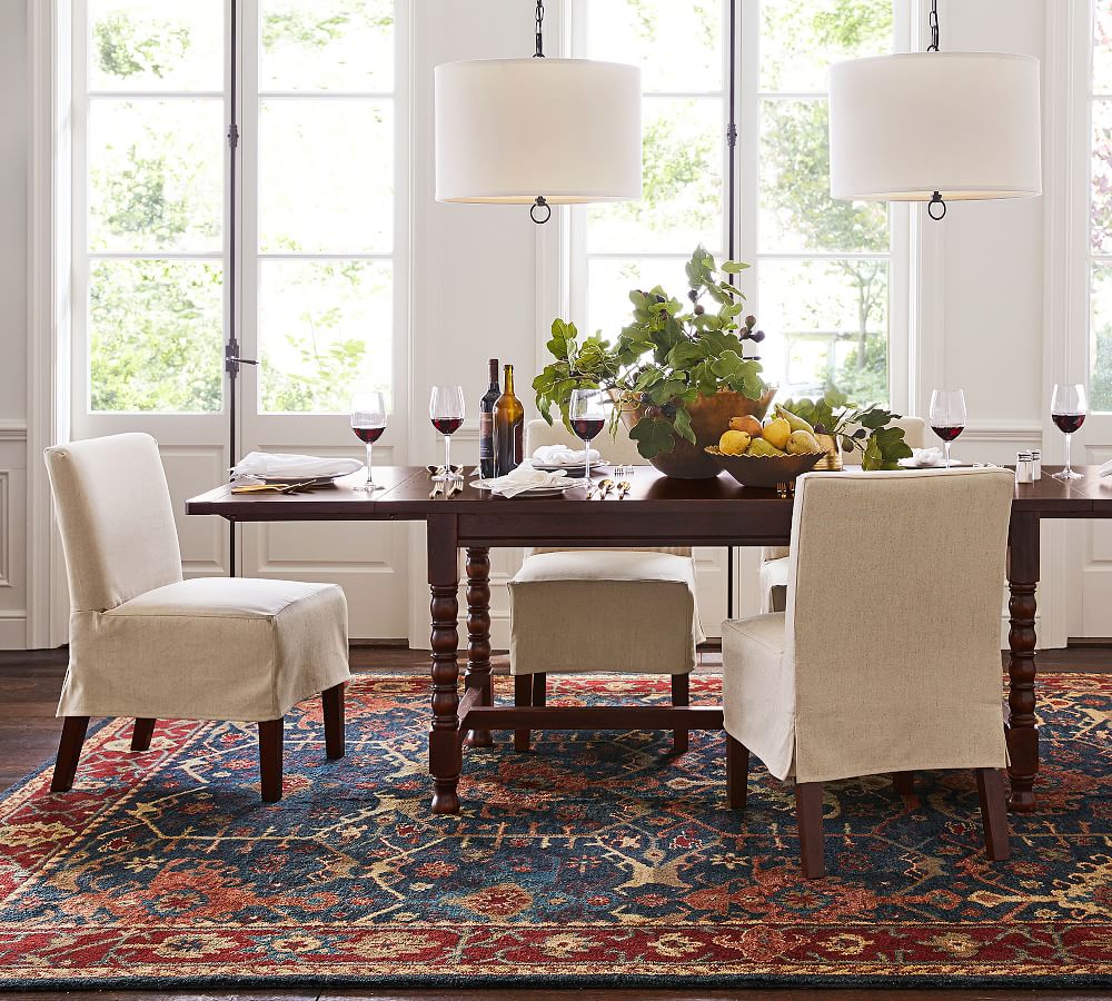 Indigo Channing Persian Rug Pottery Barn