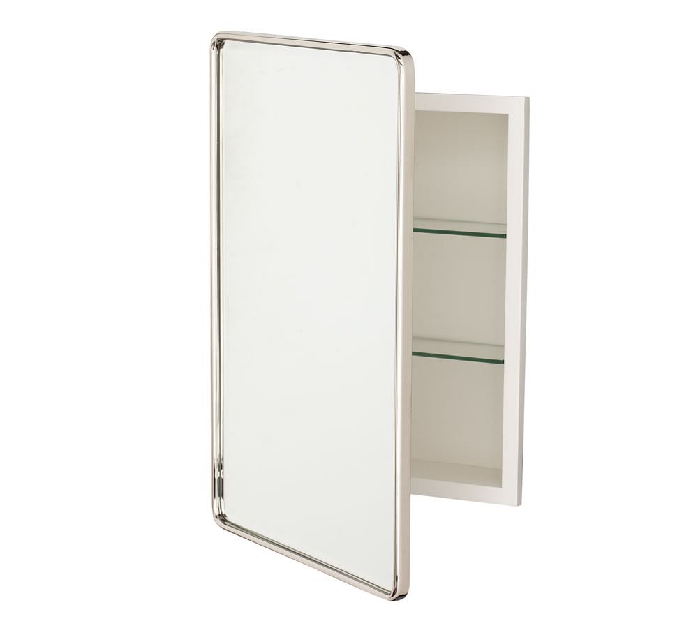 Vintage Style Recessed Medicine Cabinet Vintage Rounded Rectangular Recessed Medicine Cabinet | Pottery Barn