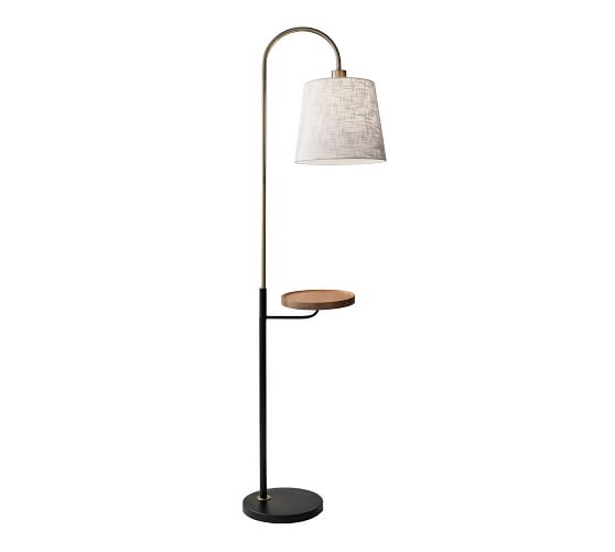 delaney marble floor lamp