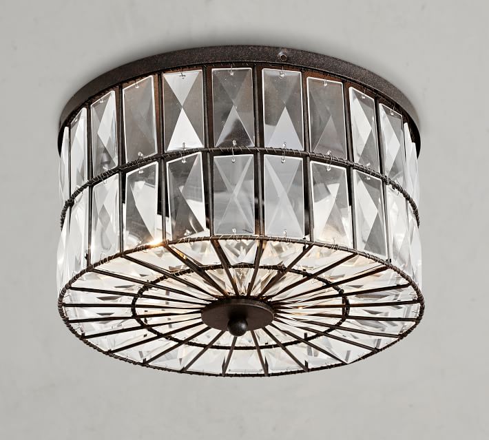 3 light flush mount ceiling fixture