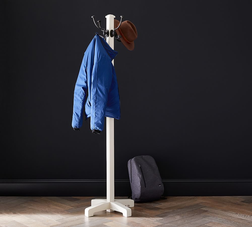 Aubrey White Coat Rack, Dutch White Pottery Barn