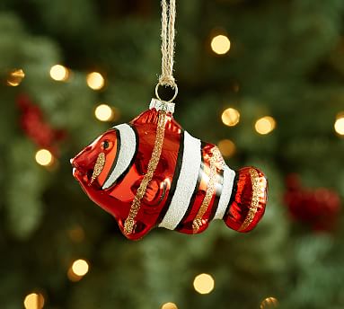 Mercury Clown Fish Christmas Ornament | Pottery Barn