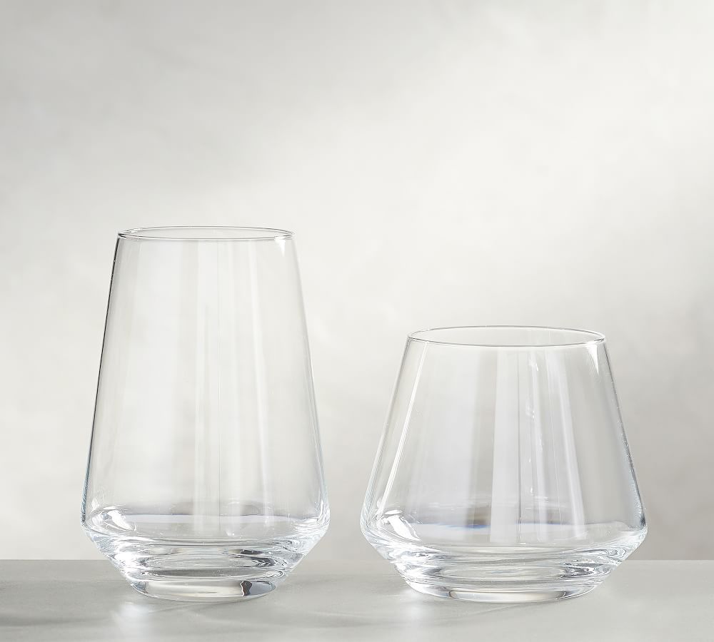 Schott Zwiesel Taste Stemless Wine Glasses Pottery Barn