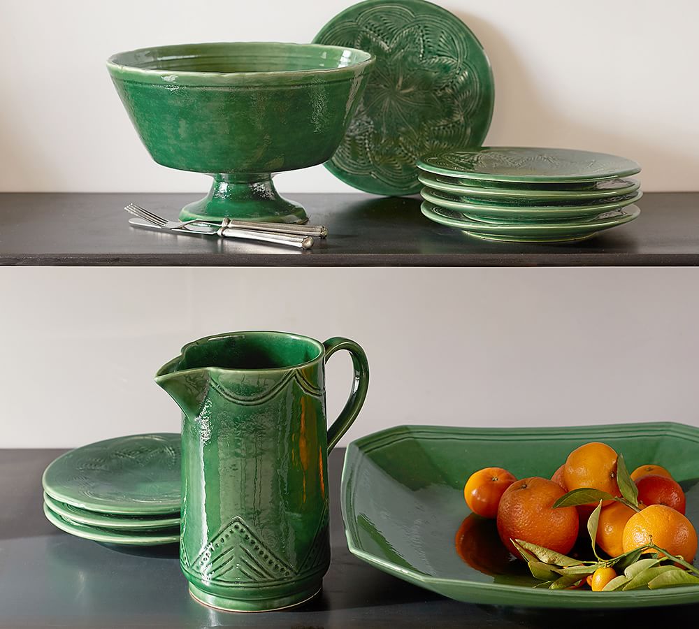 Valencia Footed Bowl Pottery Barn