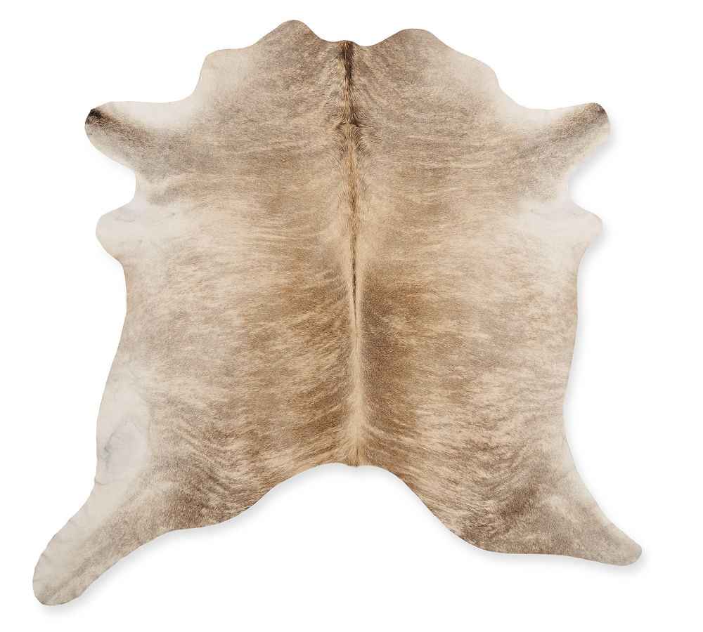 Brindle Beige Cow Hide Rug 