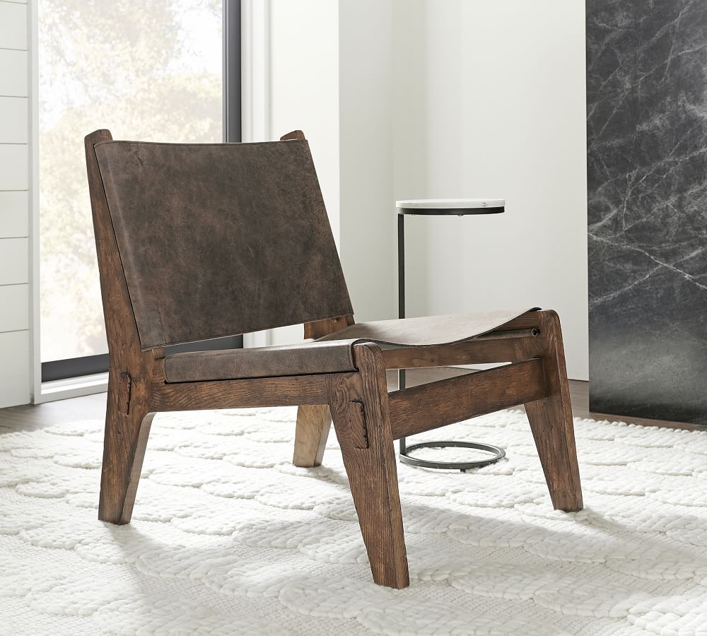 pottery barn sling chair