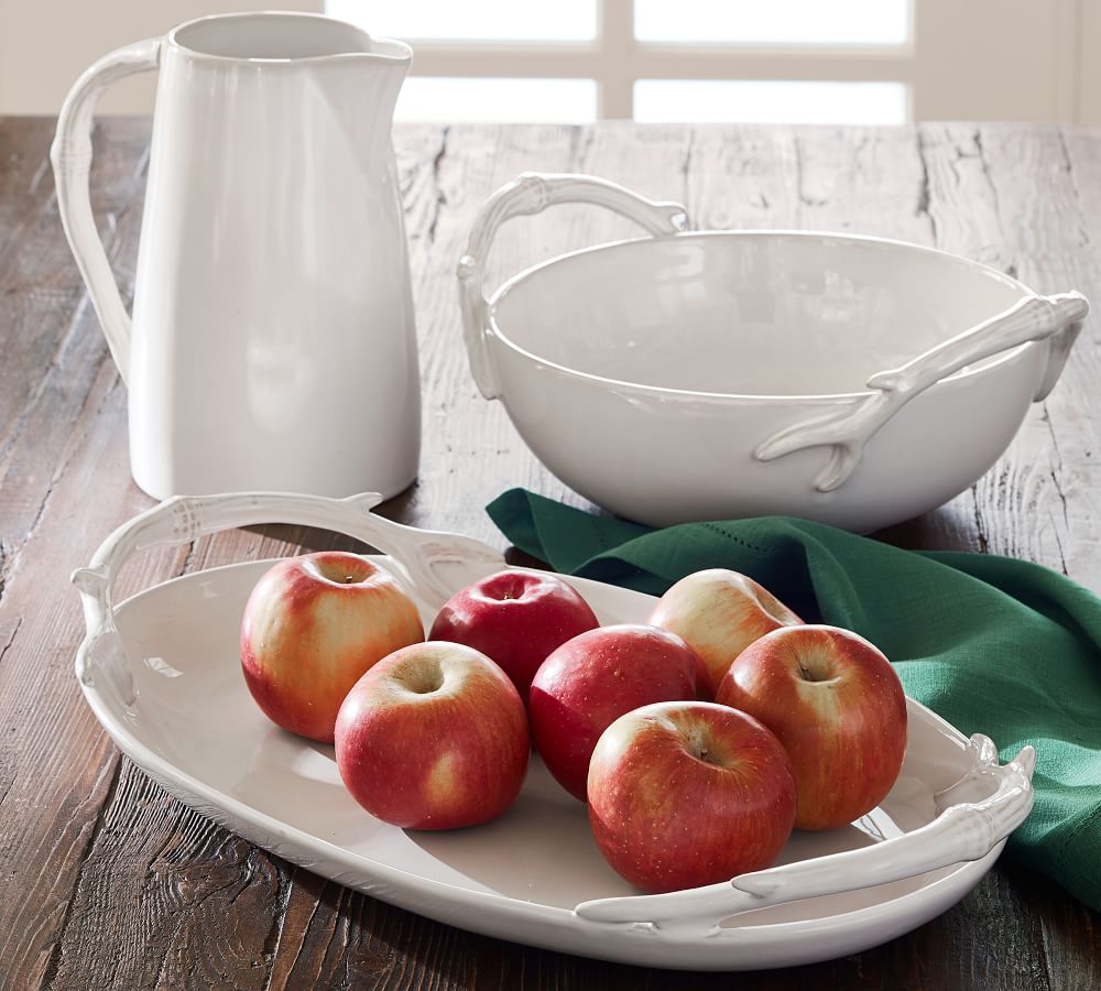 Antler Handled Serving Platter Pottery Barn