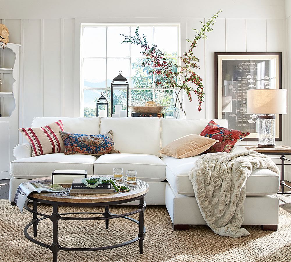 Navin Print Lumbar Decorative Pillow Cover Pottery Barn