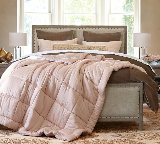 pottery barn velvet duvet