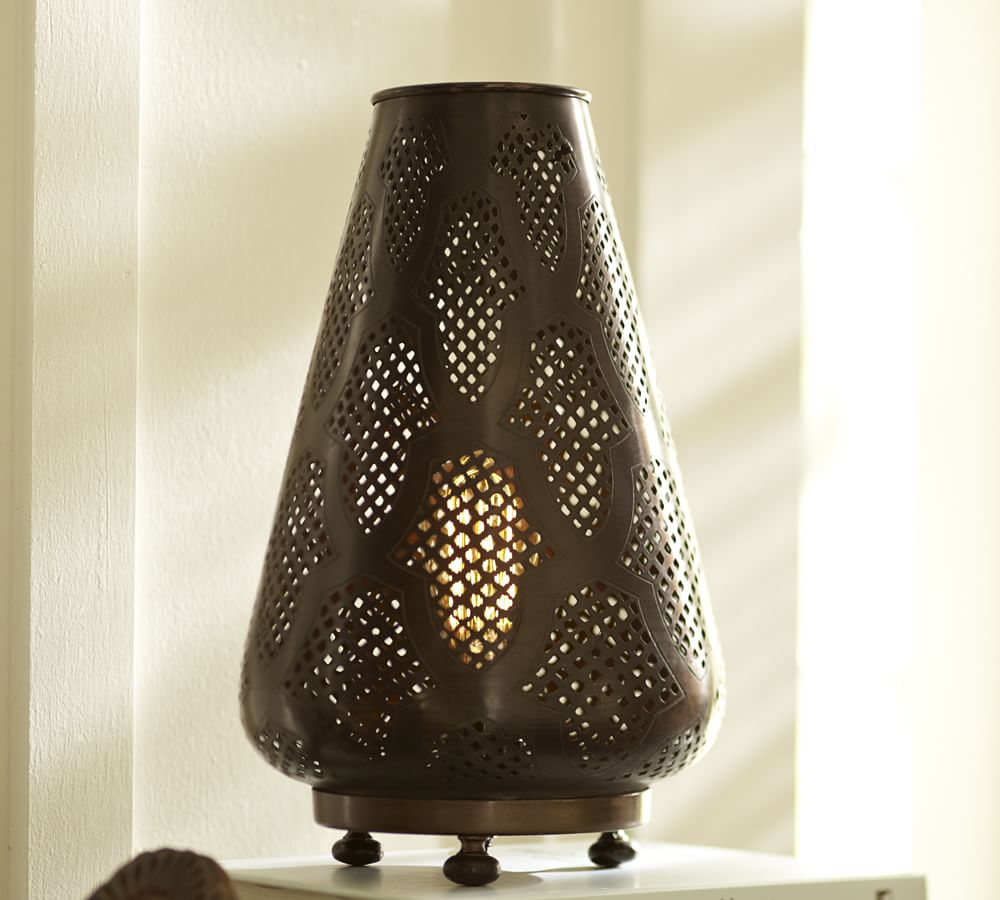 Moroccan Accent Lamp Pottery Barn