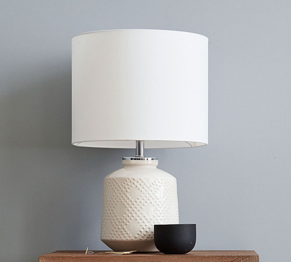 Cadance Ceramic Textured Lamp Pottery Barn