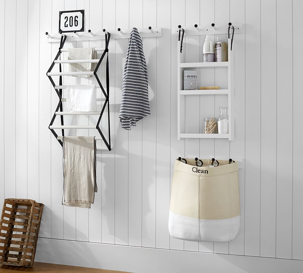 Gabrielle Organization System 6-Piece Laundry Set | Pottery Barn