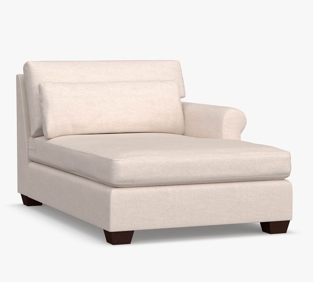Build Your Own York Roll Arm Deep Seat Upholstered Sectional