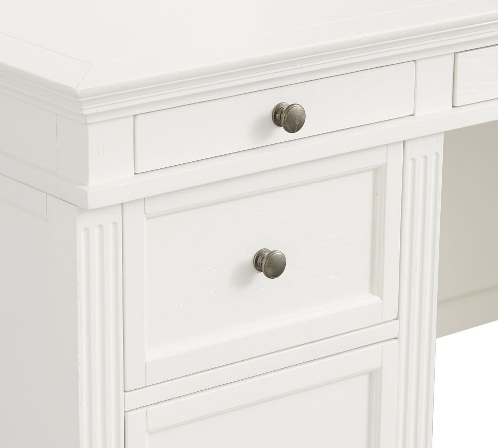 Livingston Executive Desk with Drawers | Pottery Barn