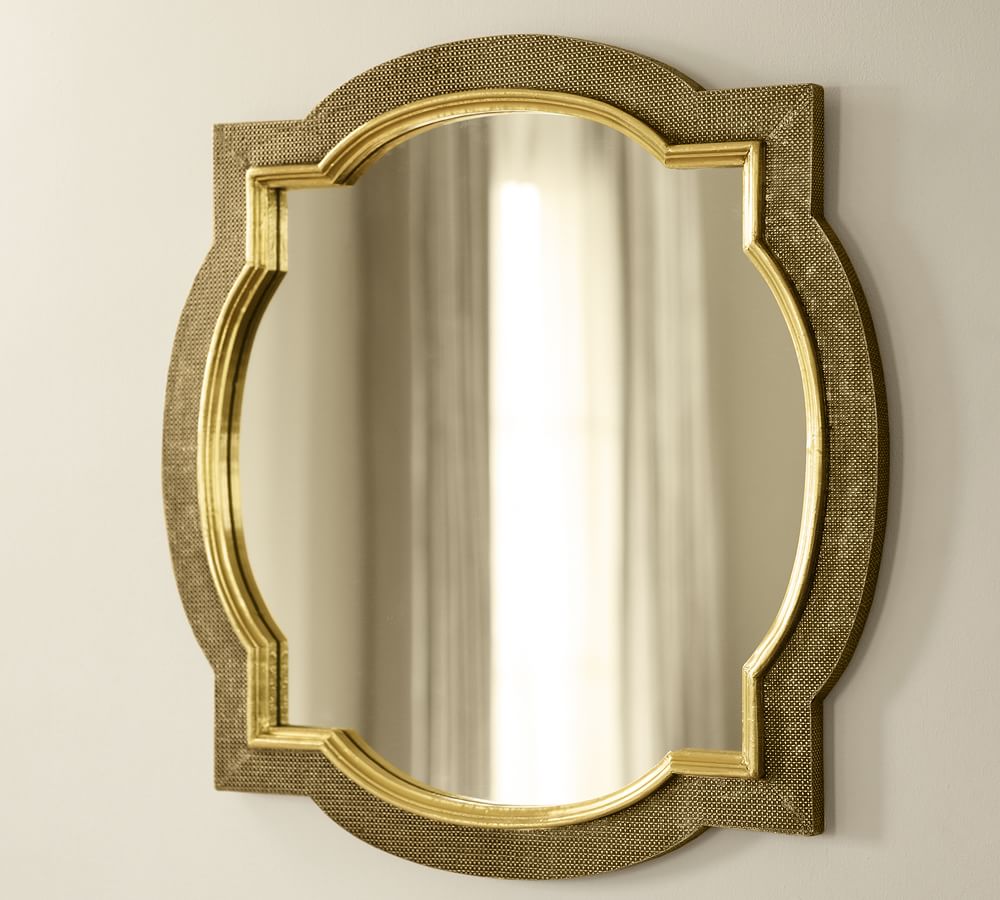 Quatrefoil Wall Mirror Pottery Barn