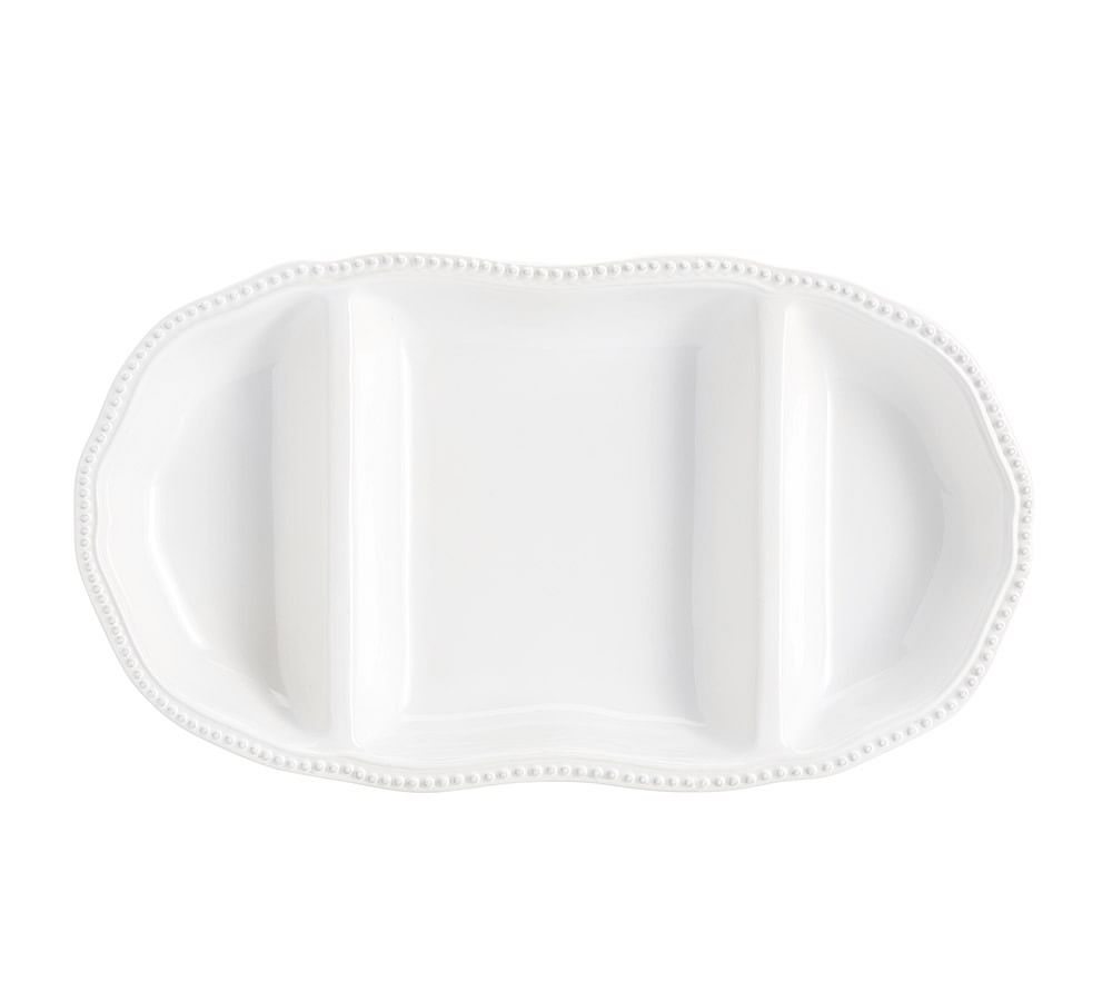 Leila Divided Condiment Server Pottery Barn