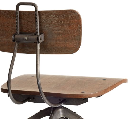 adjustable height rolling chair