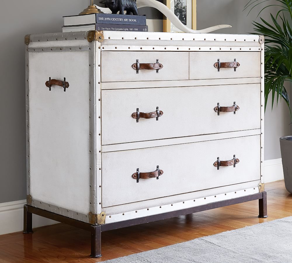 Ludlow Trunk 4Drawer Dresser Pottery Barn