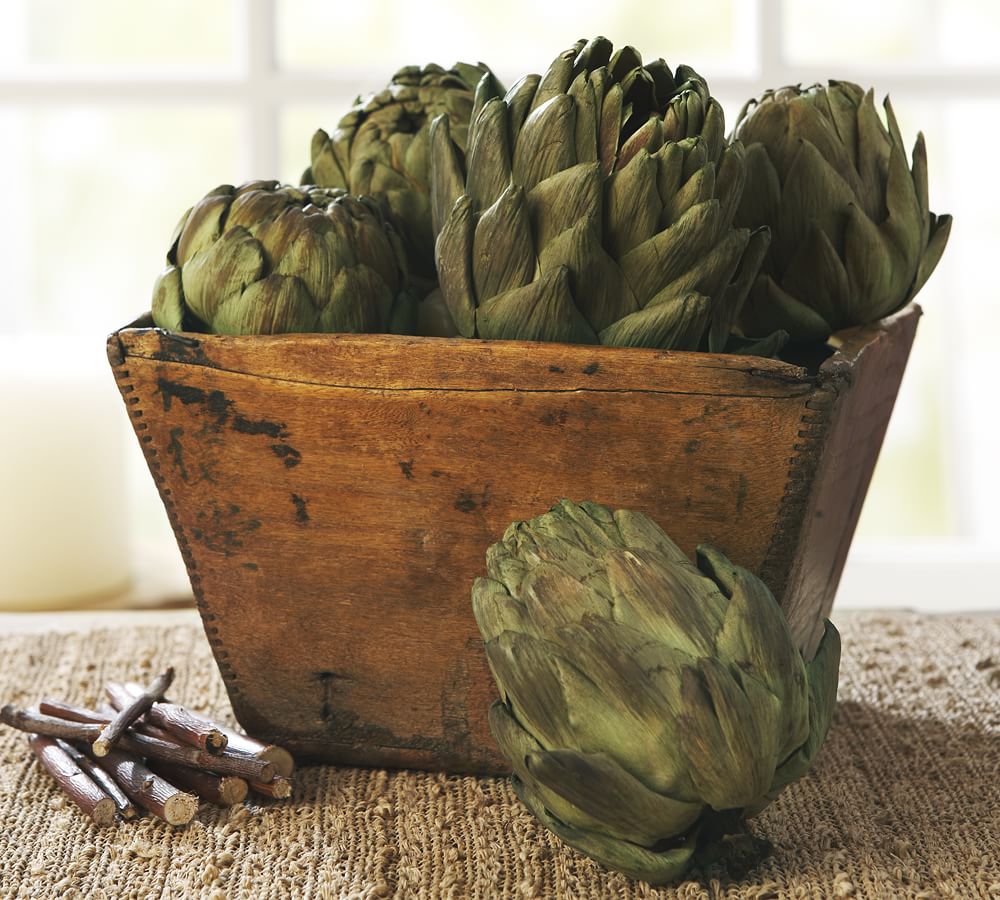 Dried Artichoke Vase Filler Pottery Barn