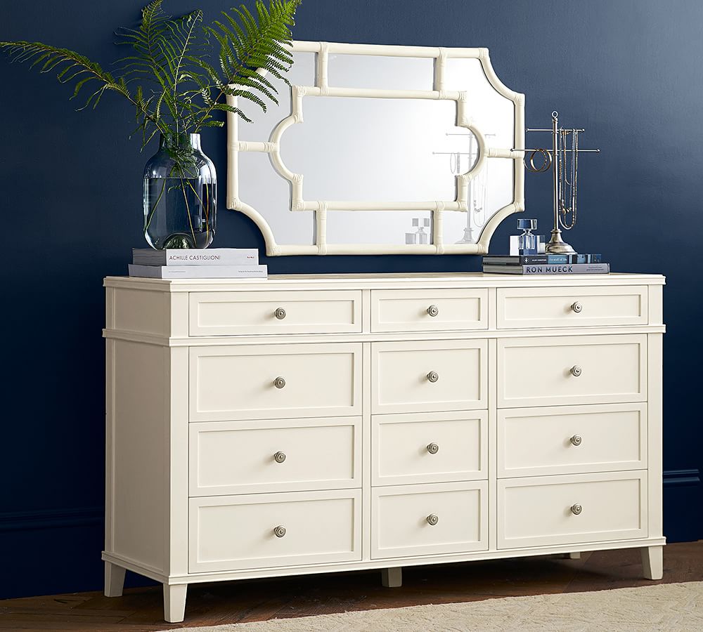 Clara 12-Drawer Wide Dresser | Pottery Barn