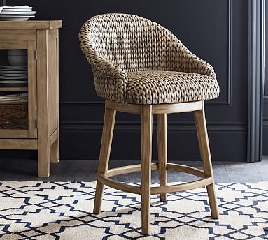 wicker counter height chairs