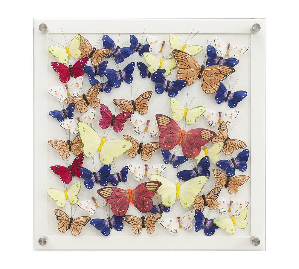 Mariposa Butterfly Shadow Box | Pottery Barn