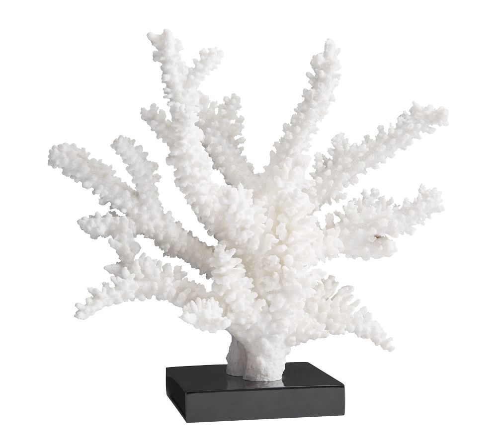 Faux Coral on Stand | Decorative Objects | Pottery Barn