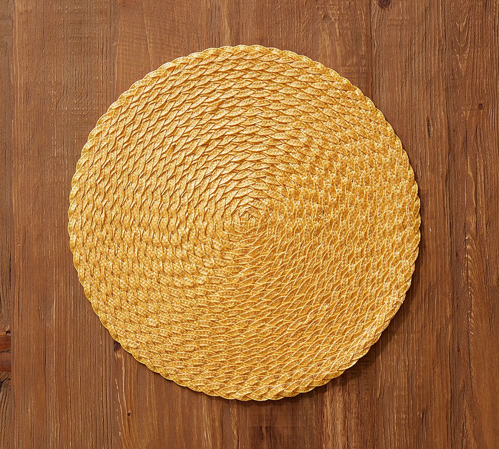 Braided Woven Placemat - Set of 4 | Pottery Barn