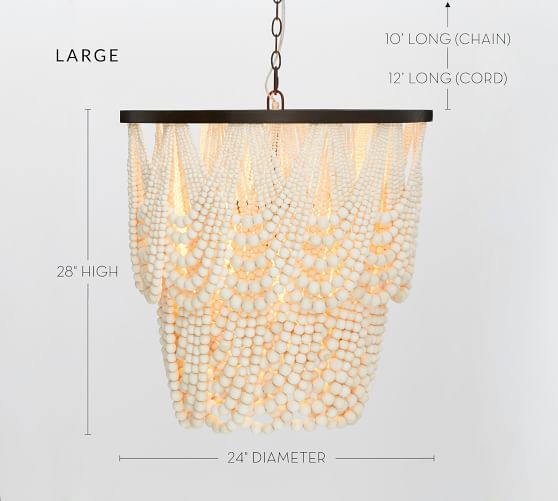 amelia 3 light beaded globe floor lamp