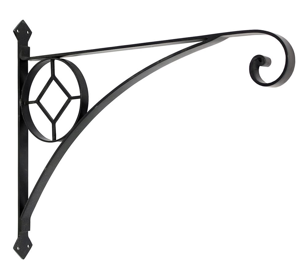 Swirl Wrought Iron Wall Bracket Pottery Barn