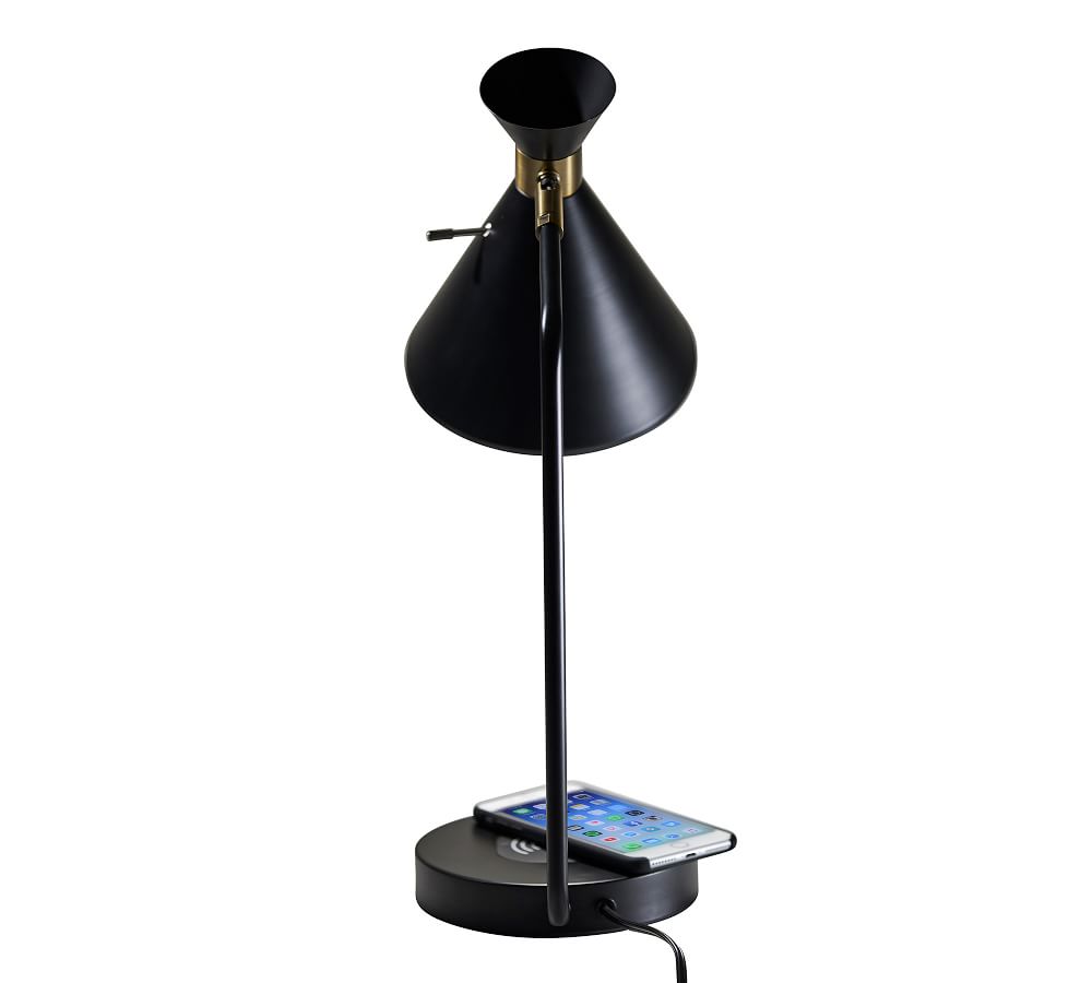 Robert PB Charge Table Lamp Pottery Barn