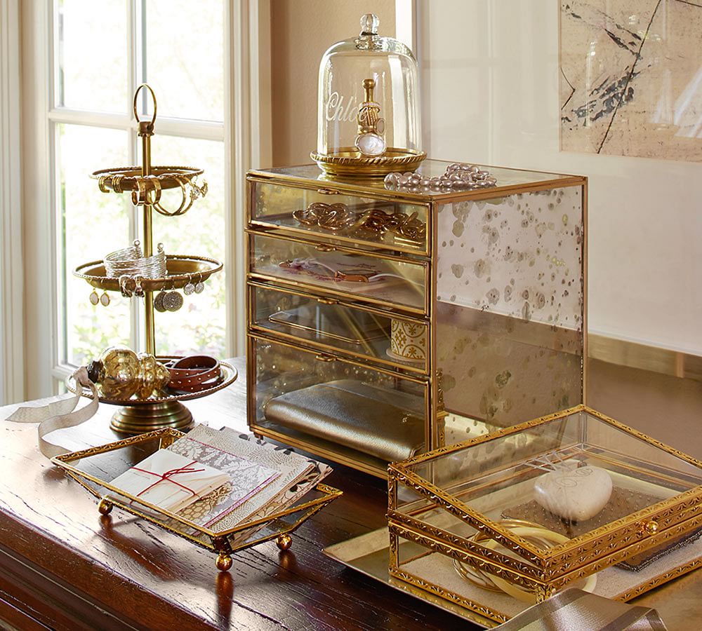 Classic Three Tiered Jewelry Stand | Pottery Barn