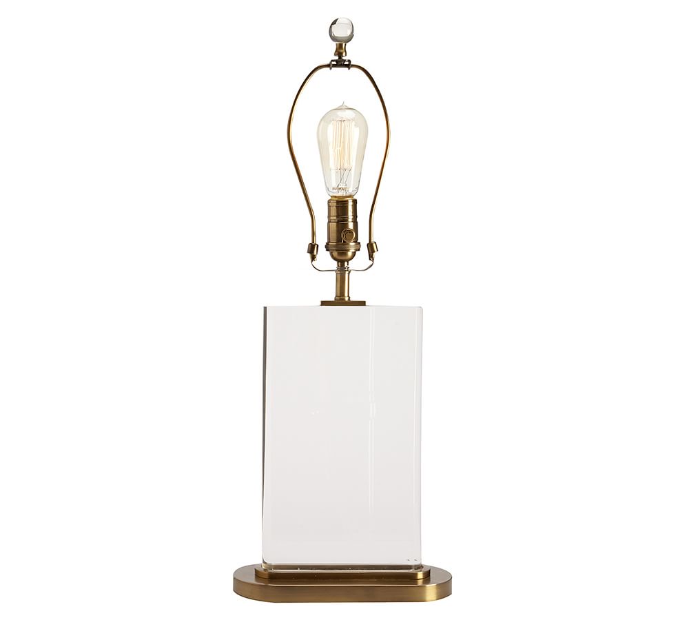 Montclair Crystal & Brass Lamp Pottery Barn