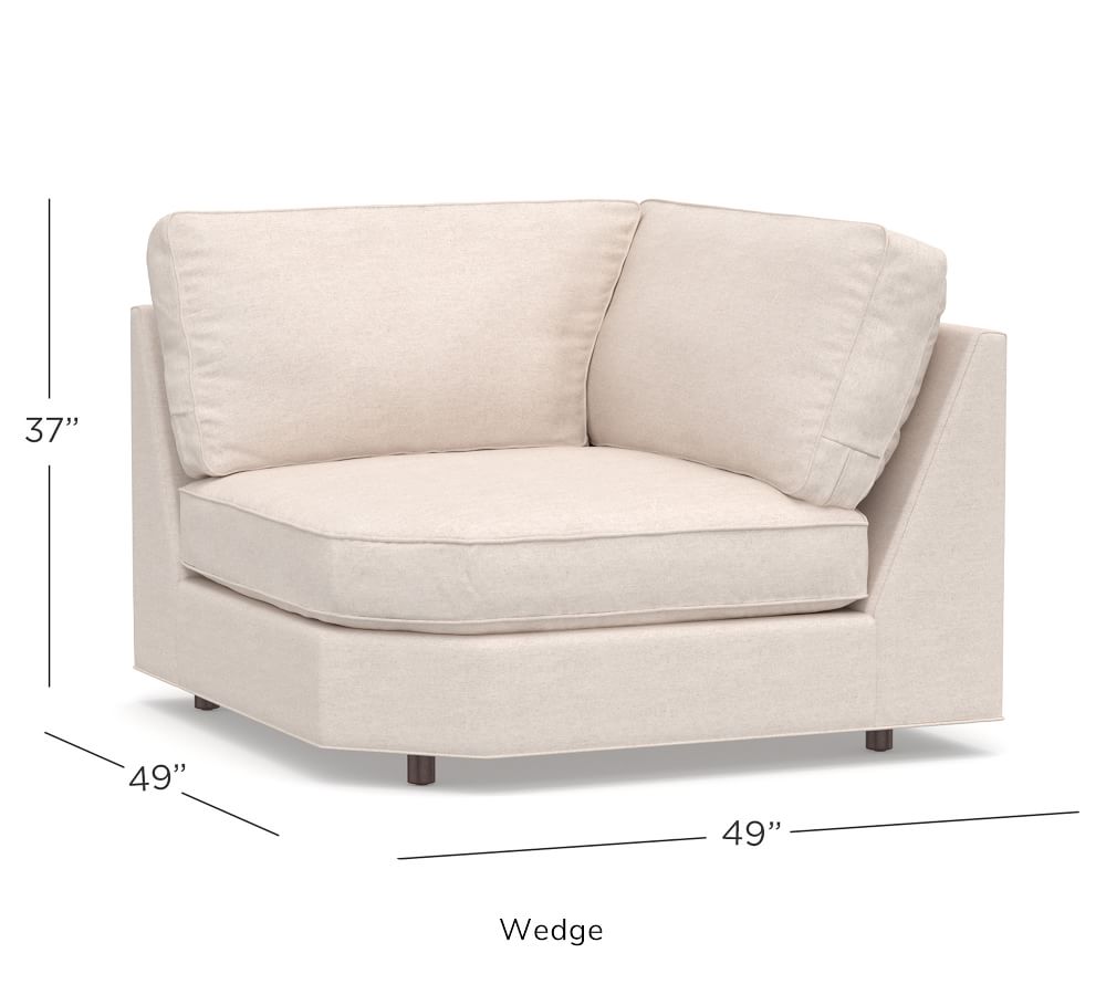 Build Your Own, Box Edge - PB English Arm Upholstered Sectional ...