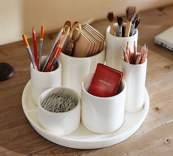 Ceramic All-In-One Organizer | Pottery Barn