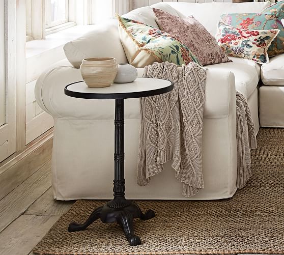 round end table pottery barn